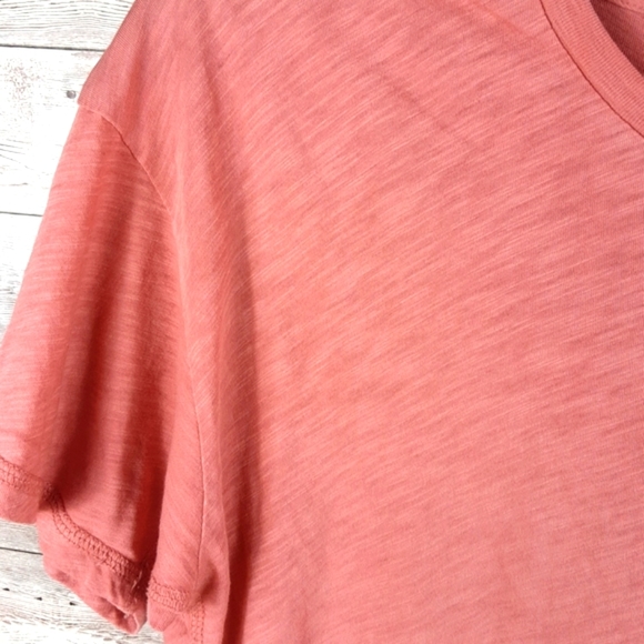 Madewell, 0265, Coral Tee, round neck, size L - Picture 6 of 6